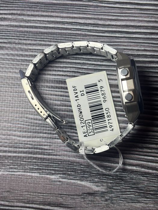 Годинник Casio AE-1200WHD-1AVDF чоловічі Касио часы мужские Оригінал