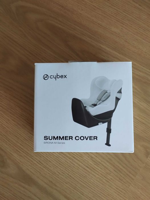Cadeira Auto Sirona i-Size Black, com capa para o verão (150€)