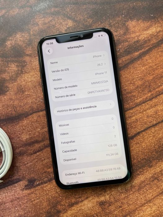 iPhone 11 128GB Preto Desbloqueado Com Novo