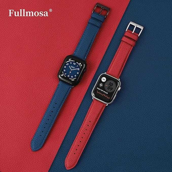 Pasek z etui do Apple Watch niebieski nowy