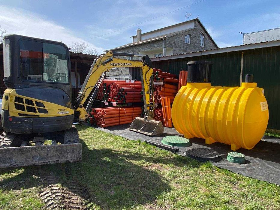 Автономна каналізація / Біосептик Продаж, Монтаж та Обслуговування