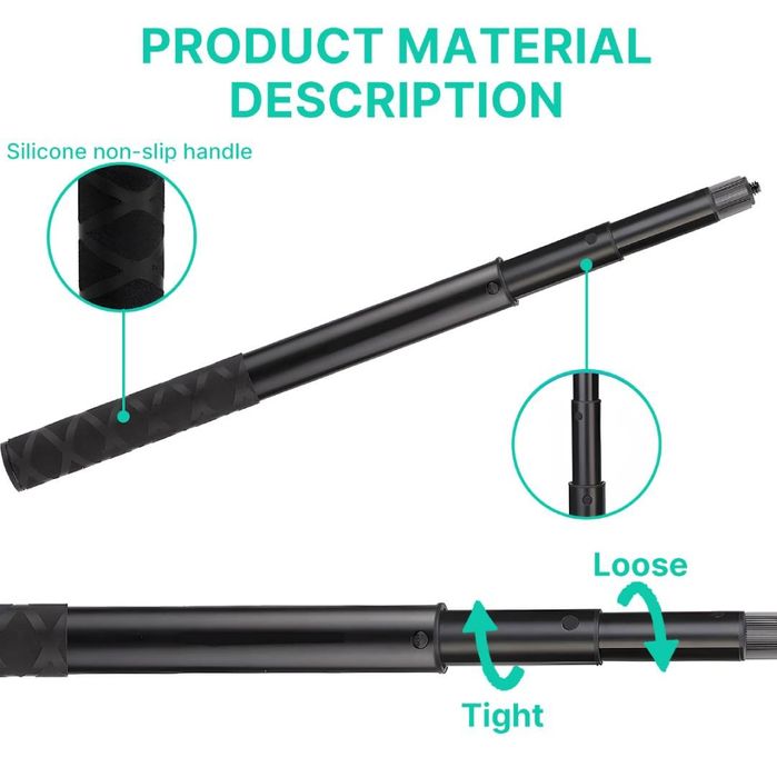 Selfiestick niewidzialny do Insta360 x5 GoPro DJI Osmo  2 metry