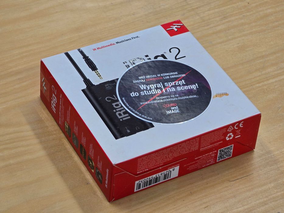 irig 2 interfej gitorowy Ipad/android