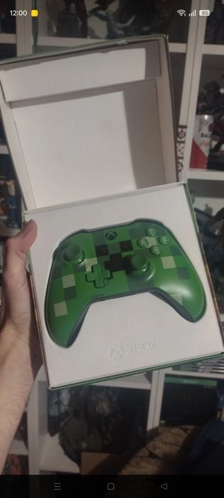Pad Xbox one minecraft zielony