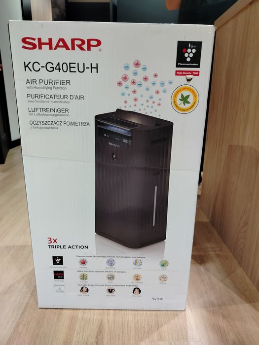 Oczyszczacz/ nawilżacz Sharp KC-G40EU-H