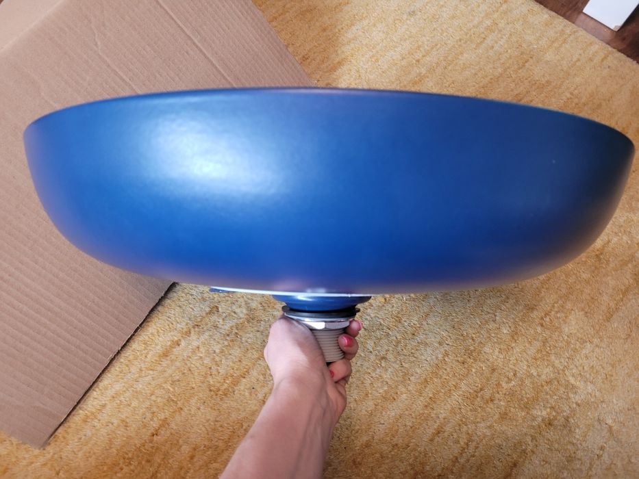 Umywalka kaldewei miena granatowa nablatowa navyblue 45cm nowa