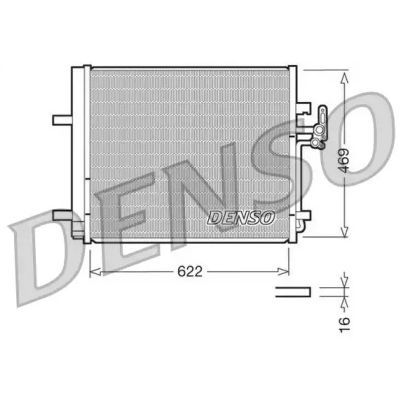 Конденсатор AS01052288 на FORD Galaxy, Mondeo, S-Max, LAND ROVER, Discovery Sport, Freelander, Evoque, VOLVO S60, S80, V40, V60, V70