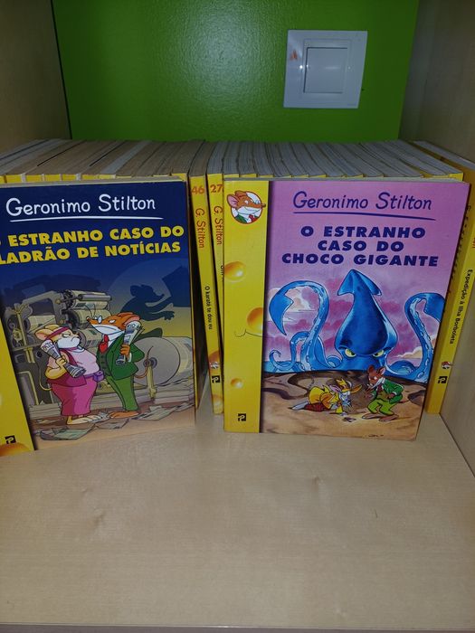 Livros infantis- Stilton