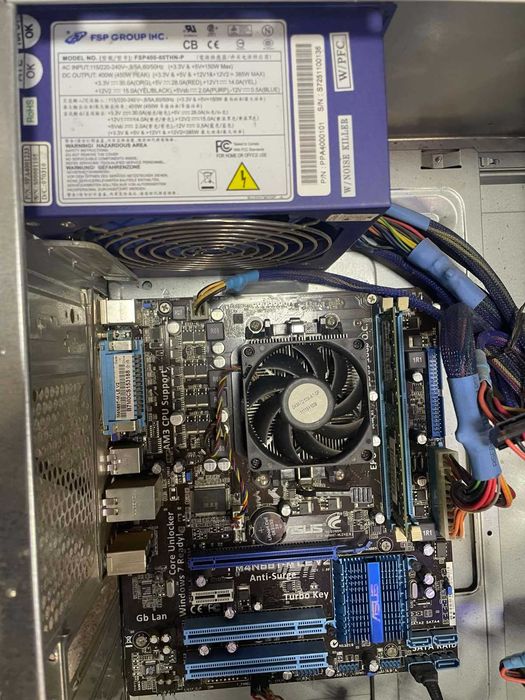 Комп'ютер. Системний блок. AMD Athlon II x 2ядра