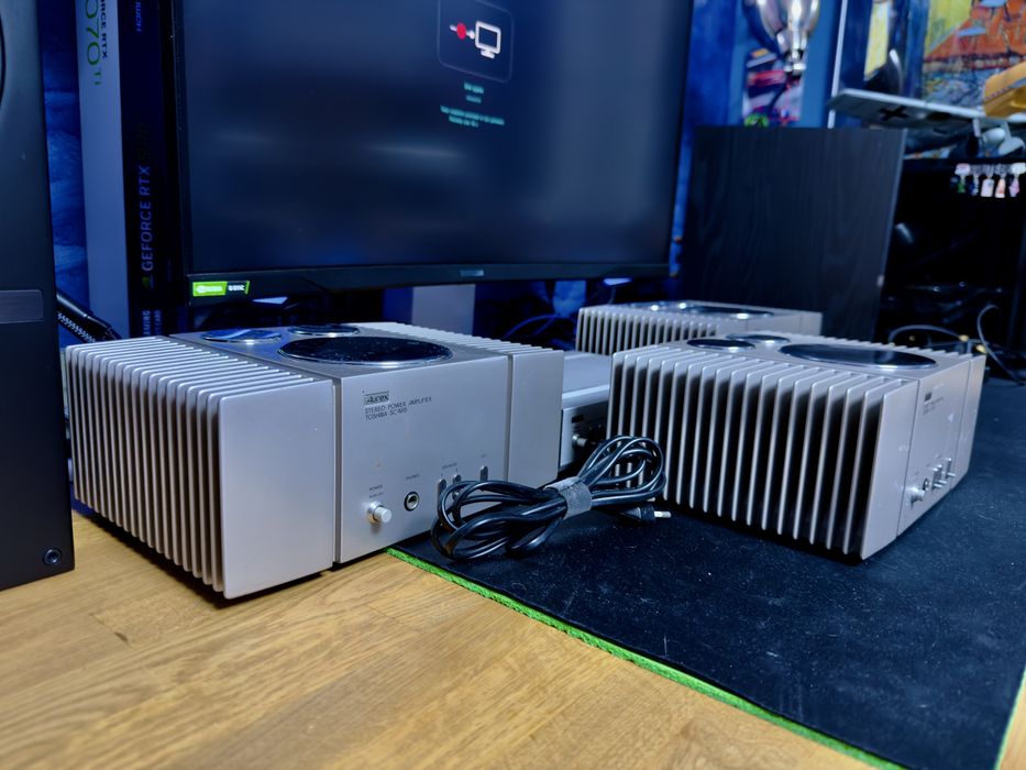 Aurex/Toshiba: 3× SC-M15 + SY-C15 po pełnej renowacji (dokum, pomiary)