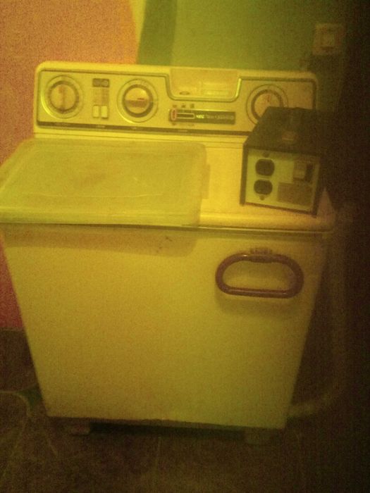 б /у   - пральна машинка на 10 кг, з трансформатором