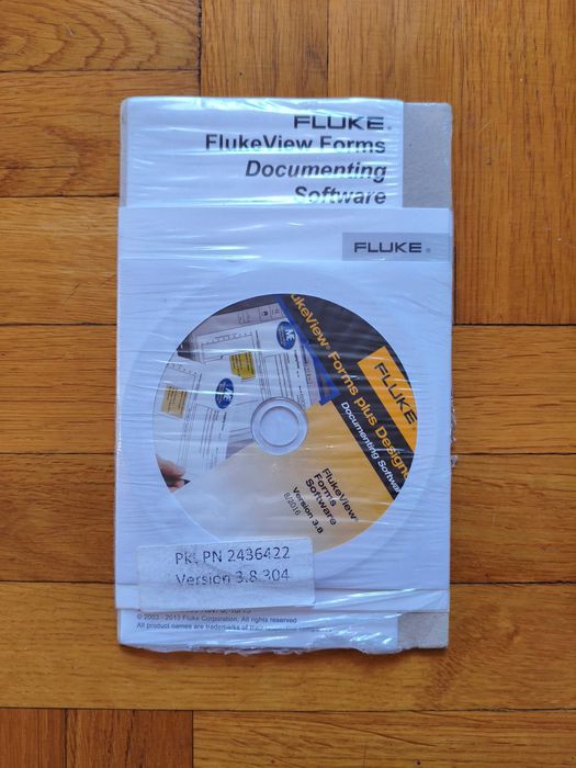 Program FLUKE FlukeView Forms plus Designer 3.8 287 289 187 189