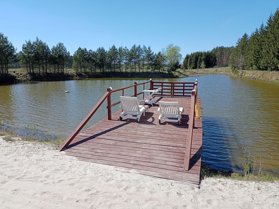 Eko domek,las,sauna,staw,prywatność