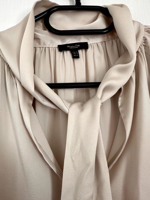 Блуза сатинова Massimo Dutti