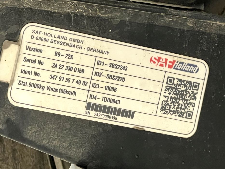 Напівпричіп цистерна ADR/бочка бензовоз/паливна цистерна