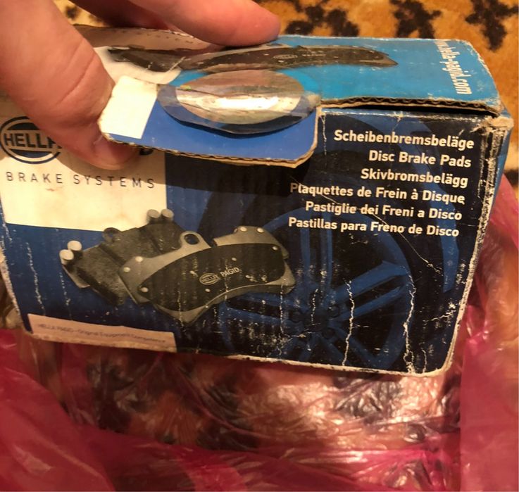 Гальмівні колодки HELLA Pagid 8DB 355 008-691 тормозні mercedes s ml