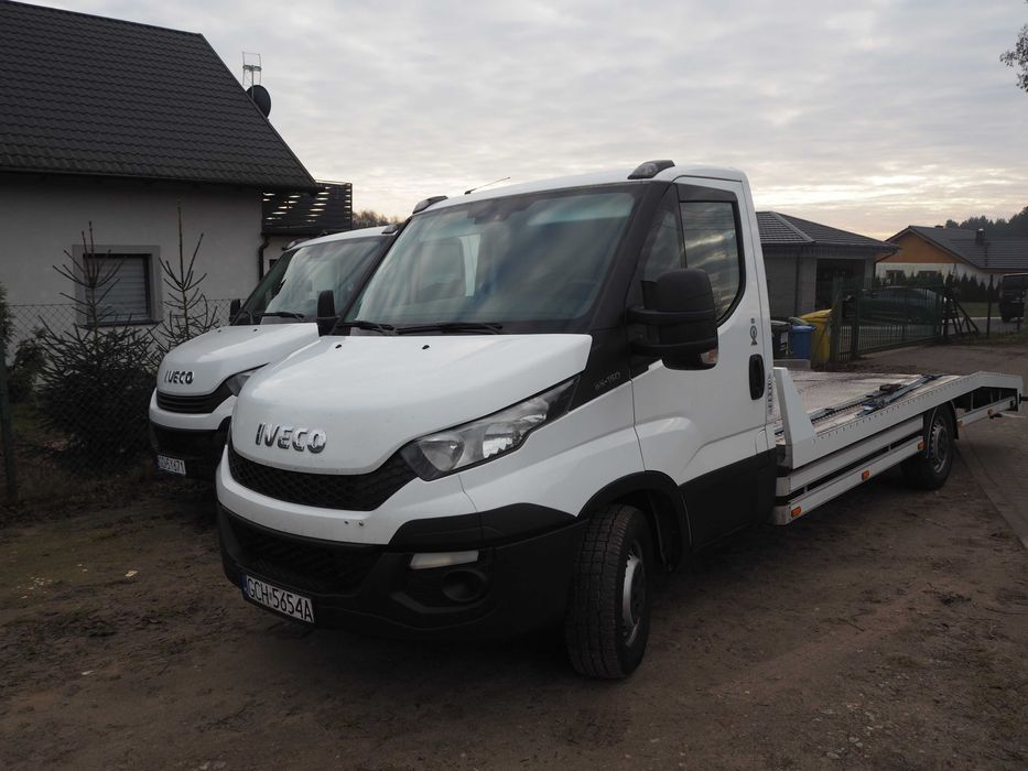 Wynajem IVECO  Autolaweta  3,5 t, hak 3,5 tony, usługi autoholowanie.
