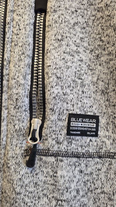 Bluza męska z dzianiny polarowej M