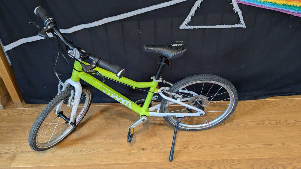 Woom 4 Lizard lime 20"