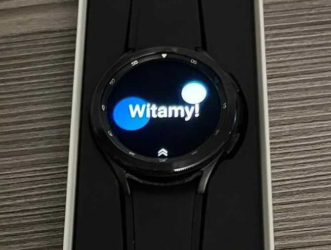 Galaxy Watch4 Classic Bluetooth (46mm) Smartwatch GWARANCJA 12.2024