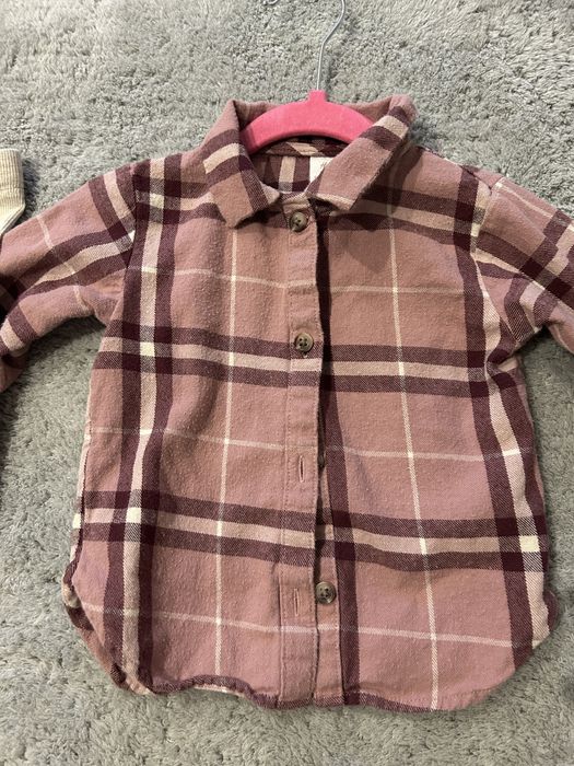 Koszula + legginsy kpl H&M 74