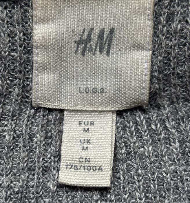 Чоловічий гольф H&M сірий