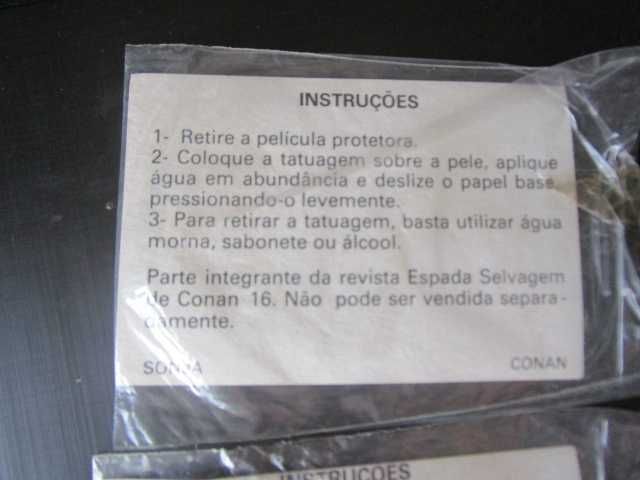 brindes vintage super herois na embalagem (ja aberta) revistas