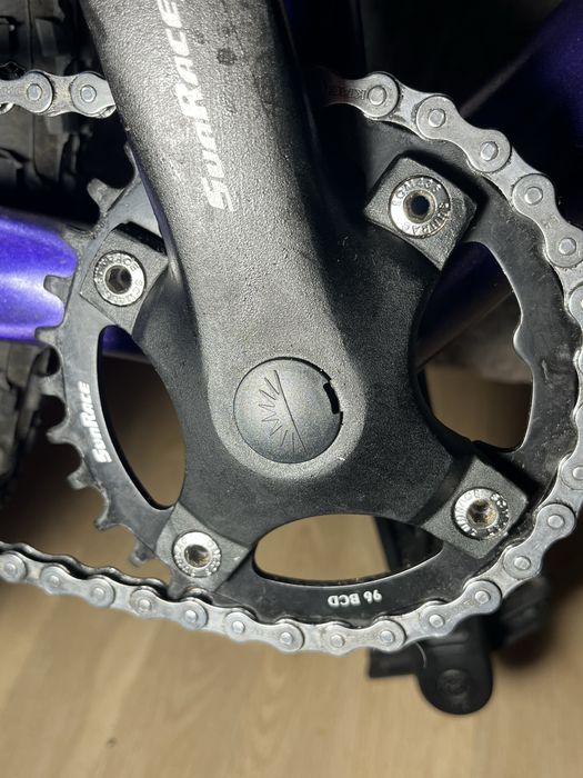 Rower Dirt/BMX – jak nowy, komplet nowych części!