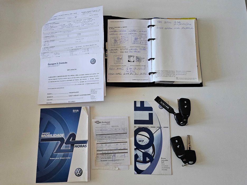 Volkswagen Golf Variant 1.4i | Histórico de revisões completo | AC