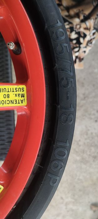 Докатка, запасне колесо Porsche Cayenne, Touareg