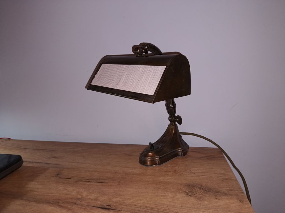 Secesyjna Lampka z XIX/XX w.