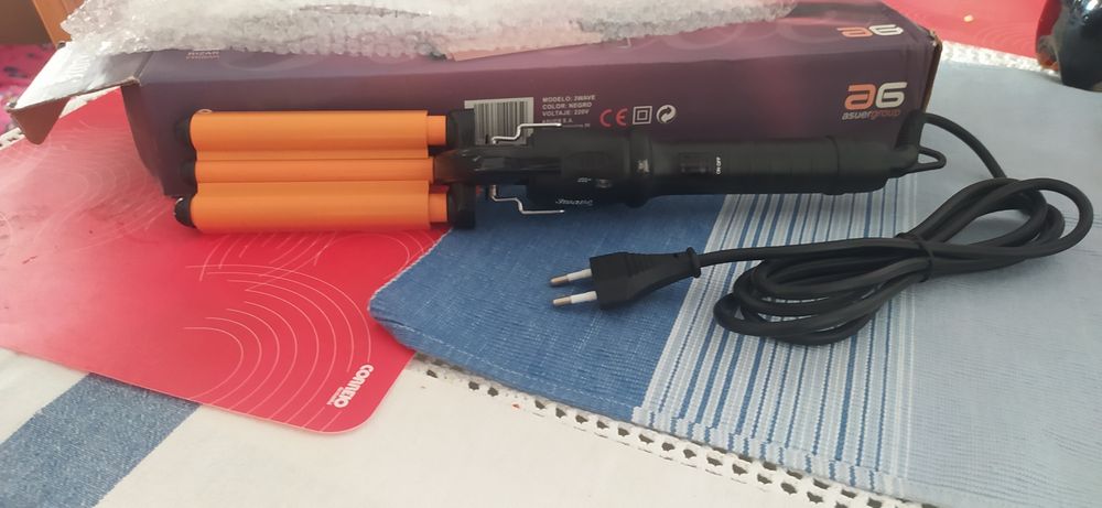 Prancha de cabelo triondas