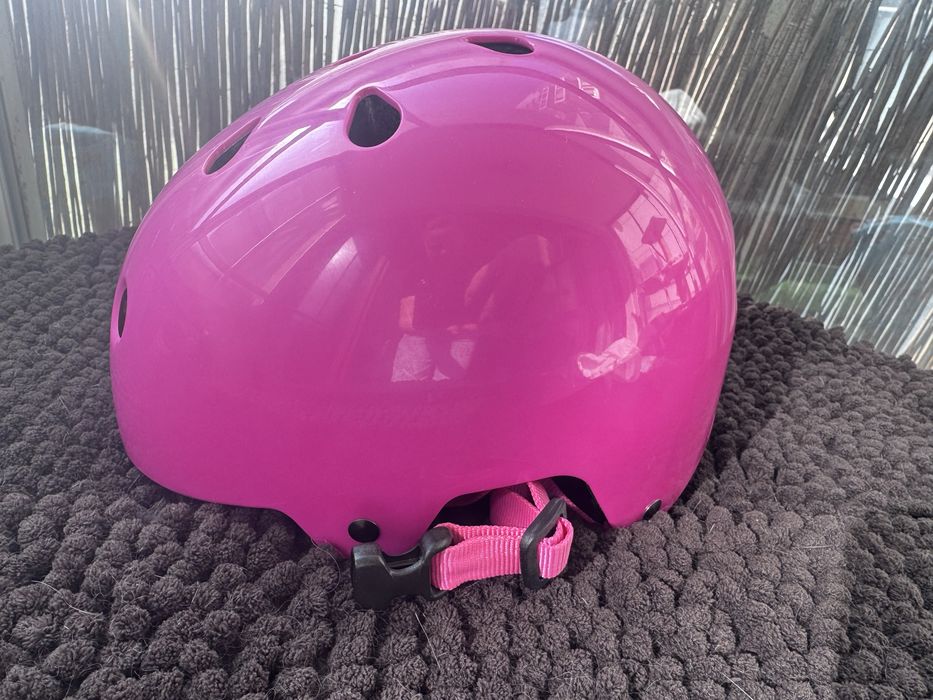 Kask Oxelo - różowy - 53-58 cm