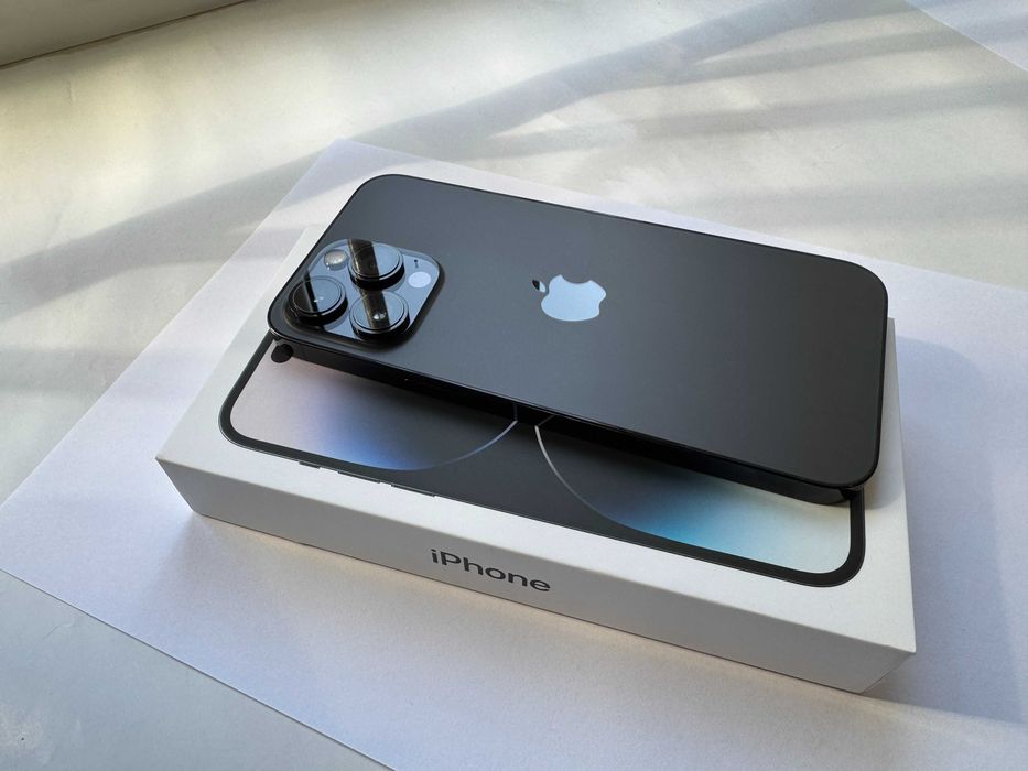 2-tygodniowy iPhone 14 Pro Max, Space Black, 256 GB