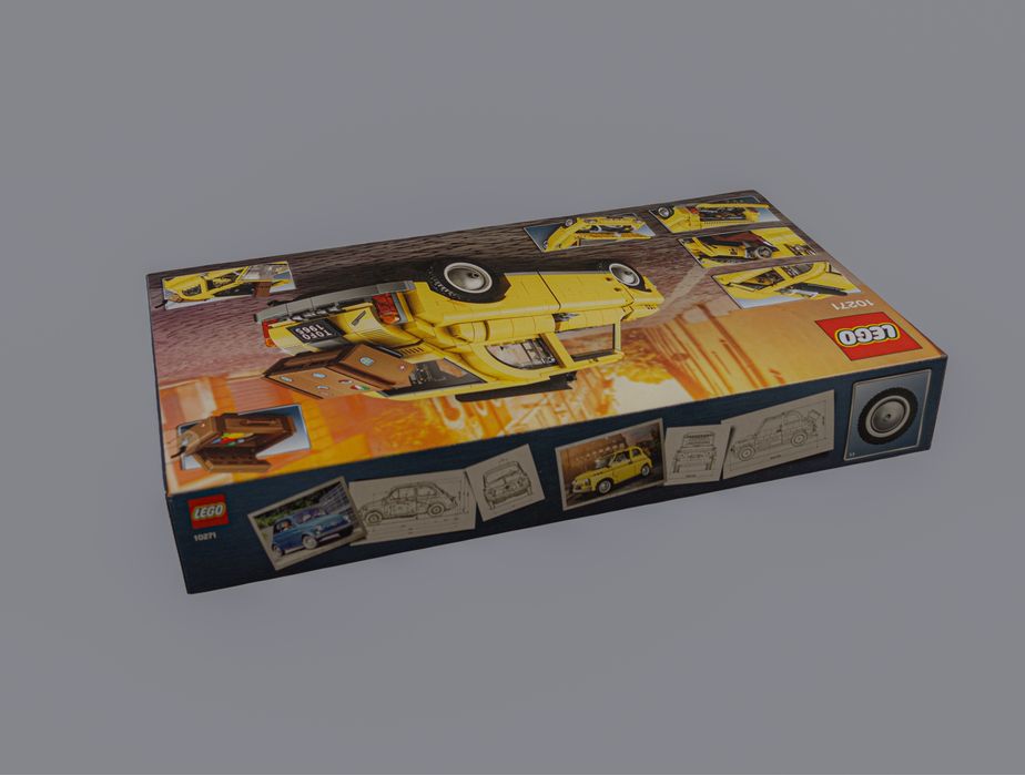 Lego 10271 Fiat 500 Novo Selado