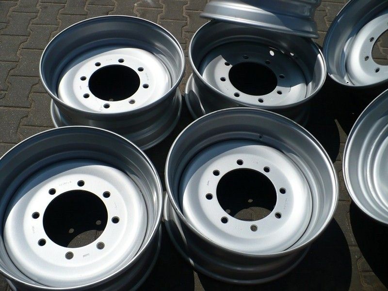 9,00-22,5 na 8 OTW. Nowe Felgi Bezdętkowe do PRZYCZEP D-50 C.Brutto