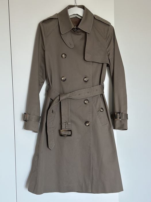 Тренч massimo dutti S капучіно