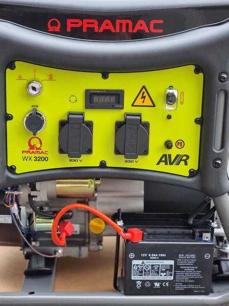 Генератор PRAMAC WX 3200 ES CONN AVR електричний запуск,новий.