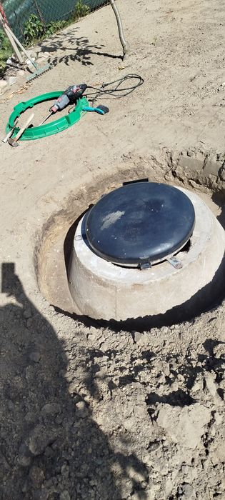 Właz stalowy do studni 60 cm