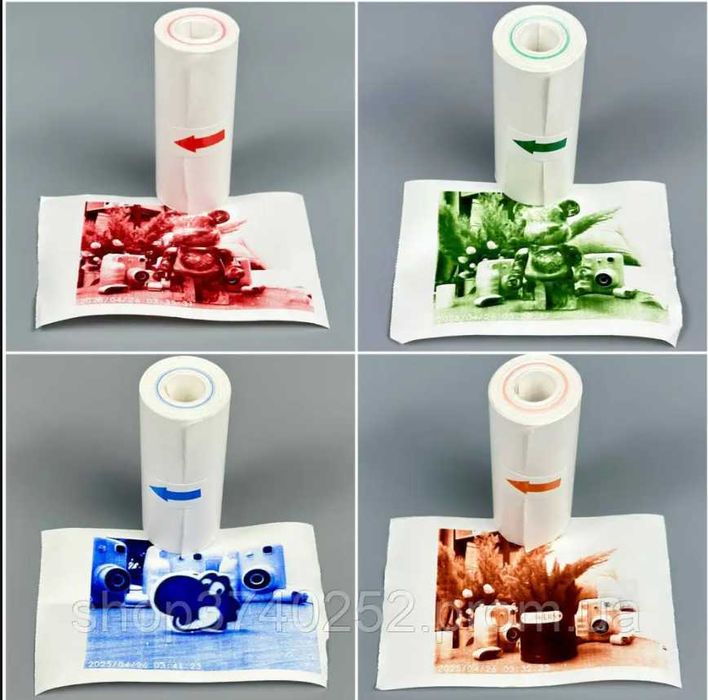 Міні принтер портативний дитячий термопринтер