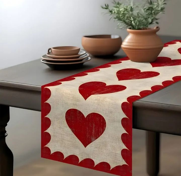 Toalhas de mesa dia dos namorados