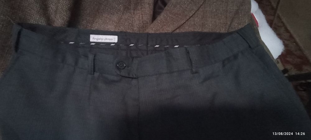 Fato, azul escuro, fresco