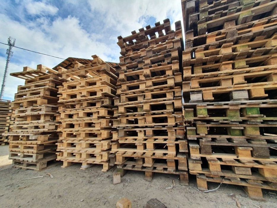 Поддоны б.у  "піддони" деревянные "паллеты" оптом "европоддоны"