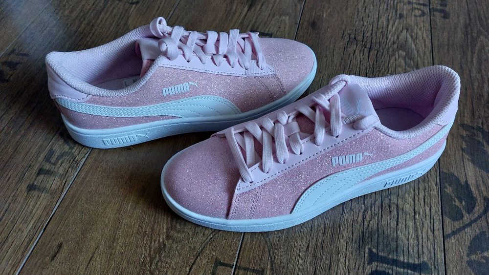 Puma Smash v2 Glitz Glamur adidasy damskie rozm 37 cm NOWE