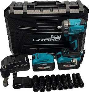 Акумуляторний гайковерт GRAND АГ-700BL HS 700Нм ударний 20В для авто