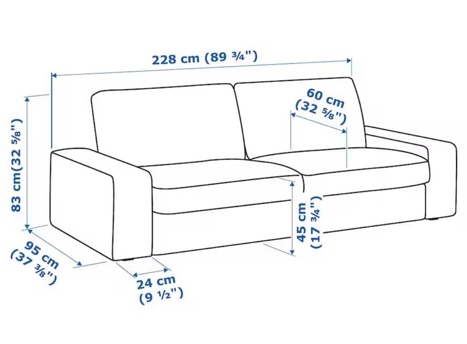 Sofá pele creme/bege