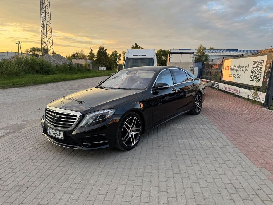 Mercedes-Benz Klasa S 4Matic, pakiet AMG, Long