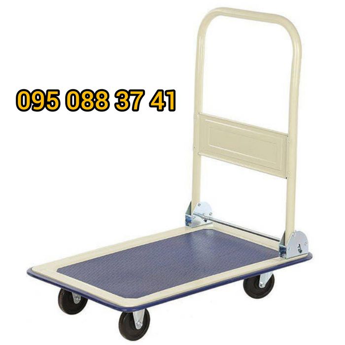 Тележка грузовая платформенная, візок складський, тележка для склада