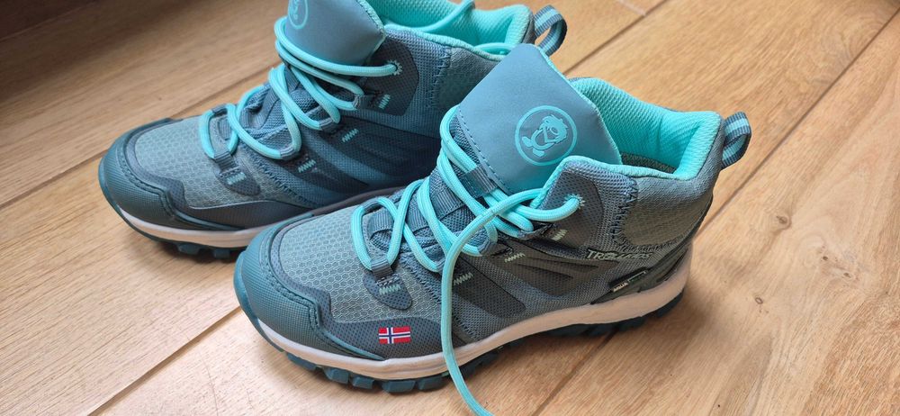 Buty trekingkowe Trollkids 34 nowe Rondane Hiker Mid