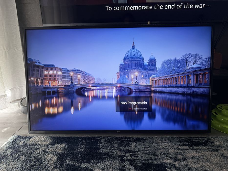 LG smart tv 50” como nova